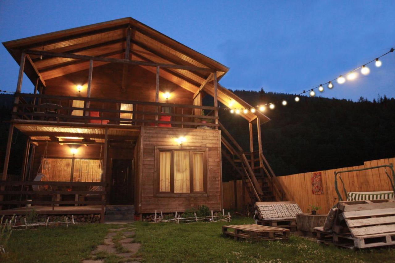 Cottage Woodside Mestia Kültér fotó